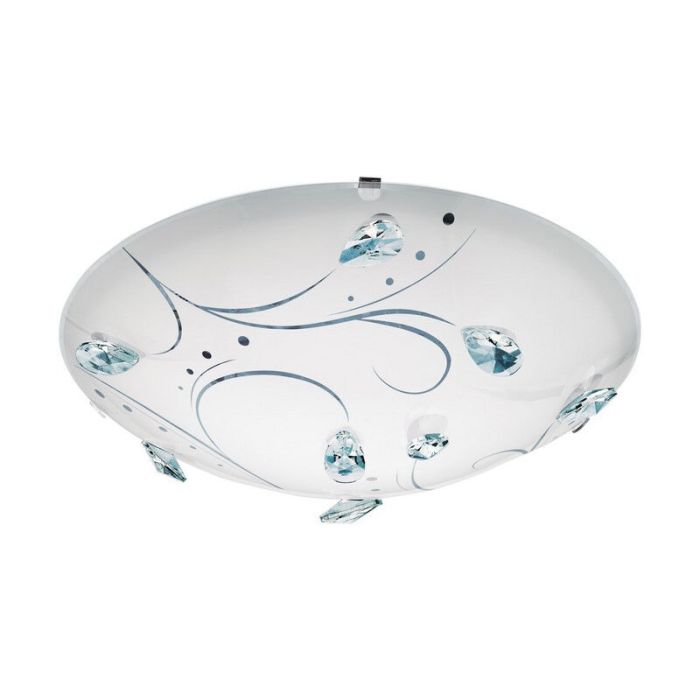 White ceiling light glass, Arsalan, 16W, 4000K LED
