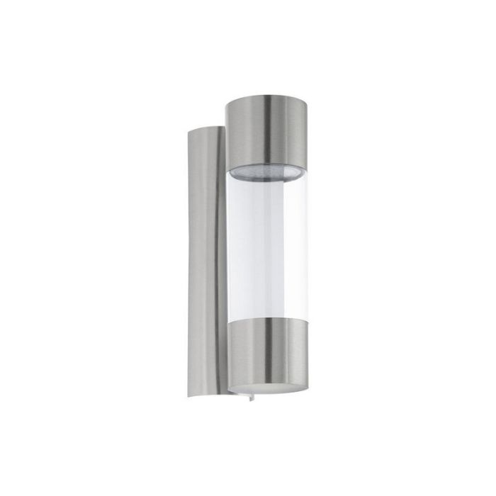 Silver outdoor light plastic, Bashir, 4W, 3000K LED, IP44