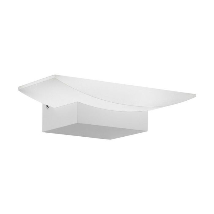 White wall light plastic, Beatriz, 6W, 3000K LED