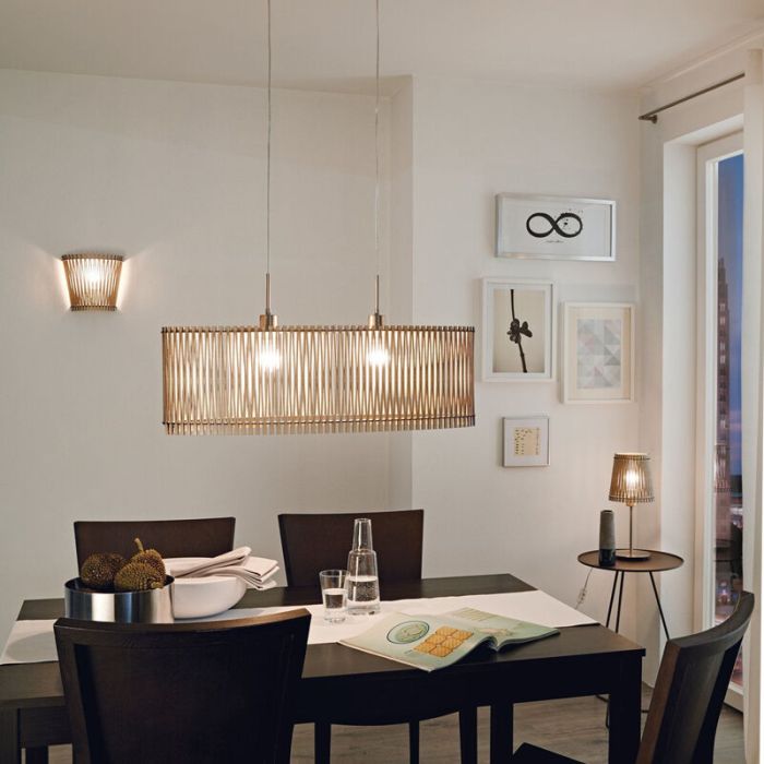 Wooden pendant light, Berry