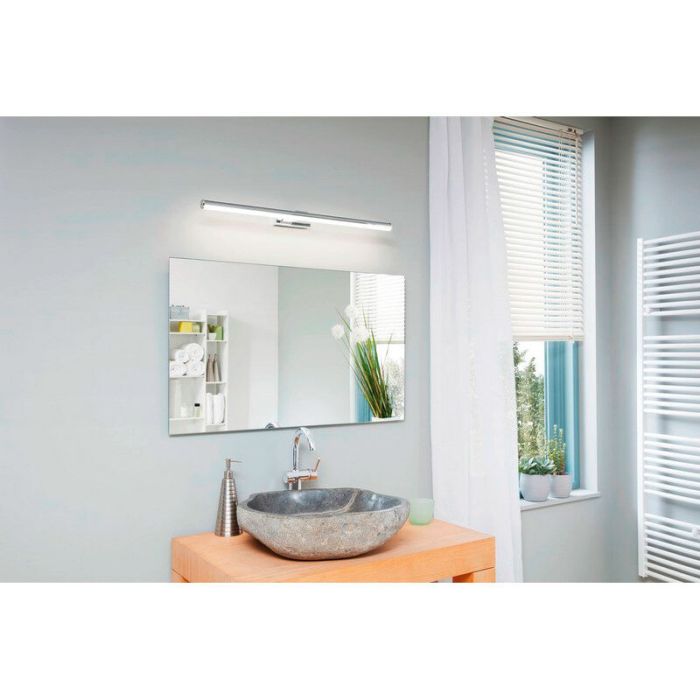 Chrome wall light plastic, Chandeni, 14W, 4000K LED, IP44