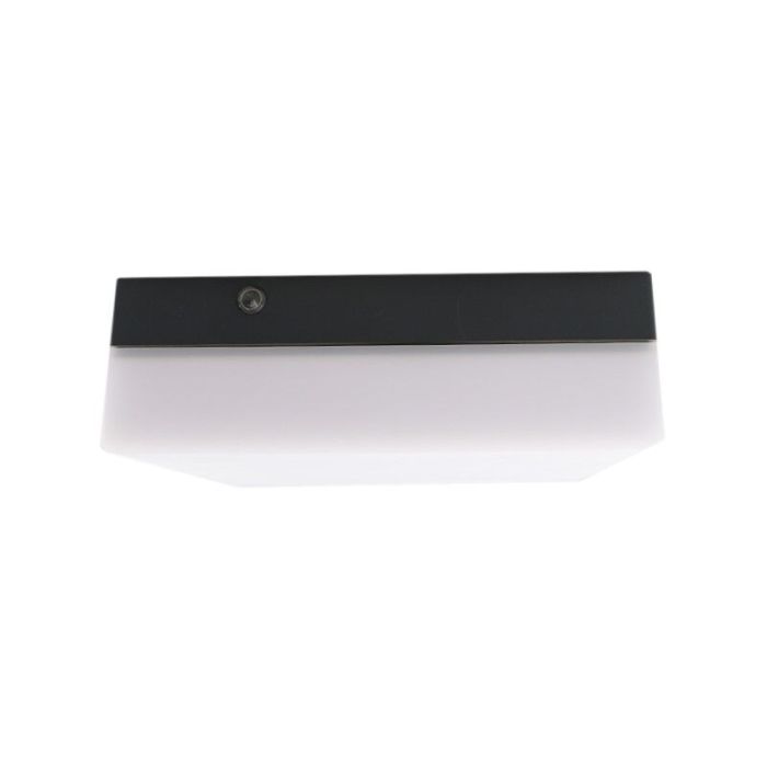 Anthracite modern illuminated house number plastic, Jim, IP44