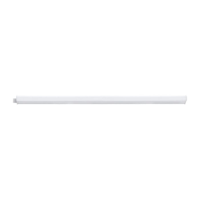 White flush ceiling light plastic, Nicolle, 6W, 4000K LED, with switch