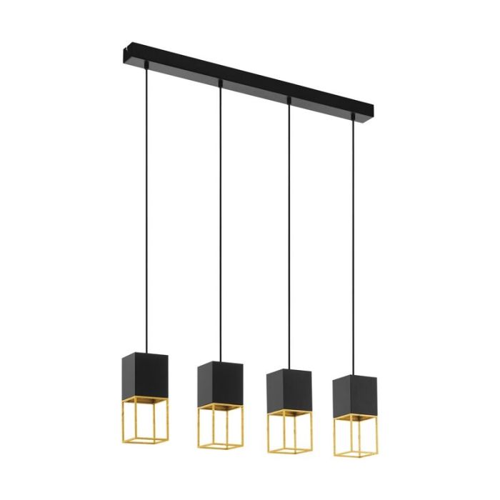 Golden modern pendant light steel, Jovanny