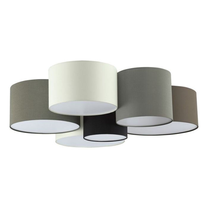 Grey modern ceiling light metal, Regina