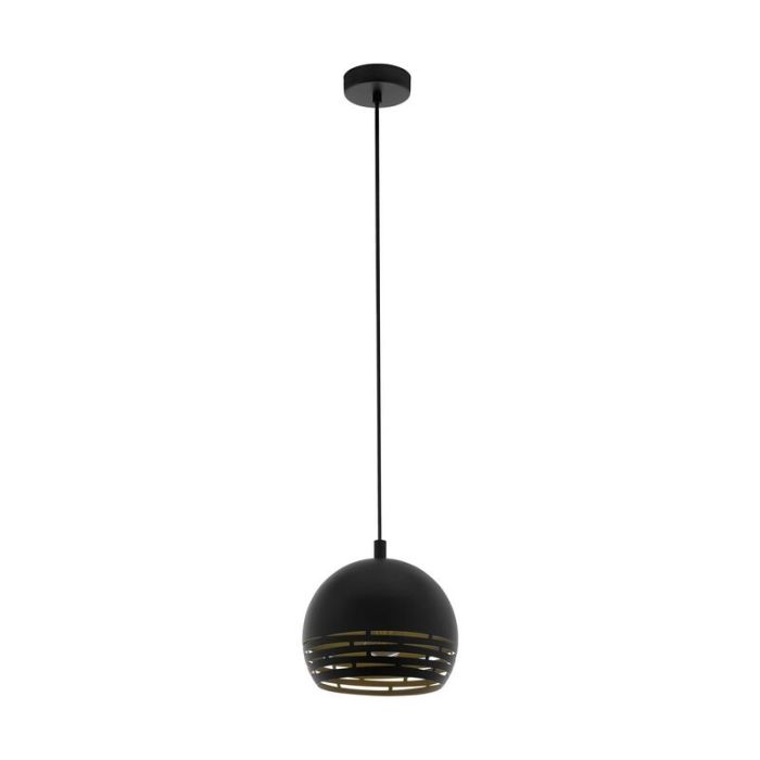 Golden modern pendant light metal, Macey