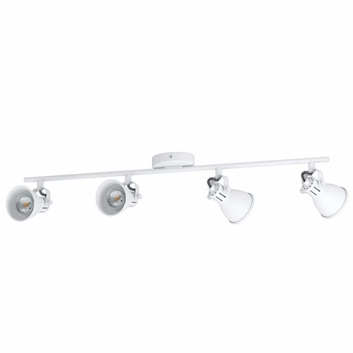White vintage ceiling spotlight steel, Tinke