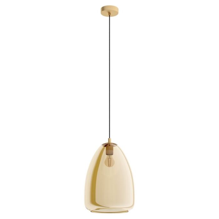 Amber design pendant light glass, Fredericus