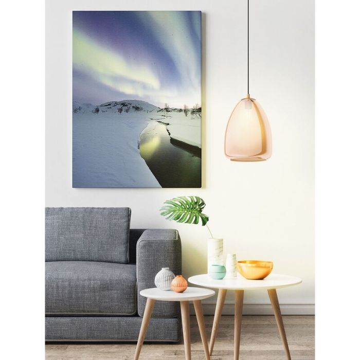 Amber design pendant light glass, Fredericus