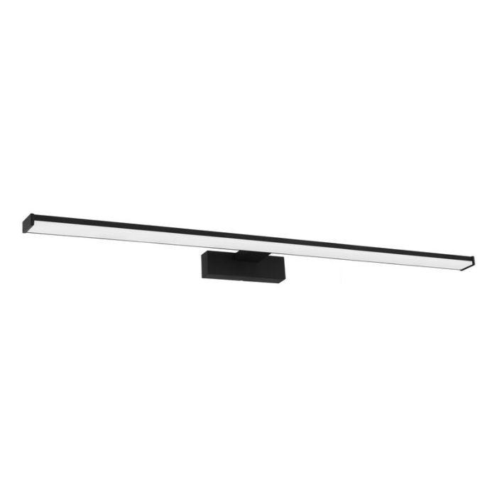 Black modern mirror lighting aluminium, Nancy, 14W, 4000K LED, IP44