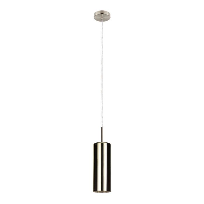 Nickel design pendant light glass, Tino