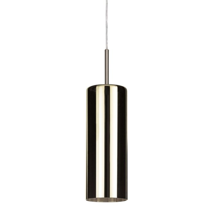 Nickel design pendant light glass, Tino