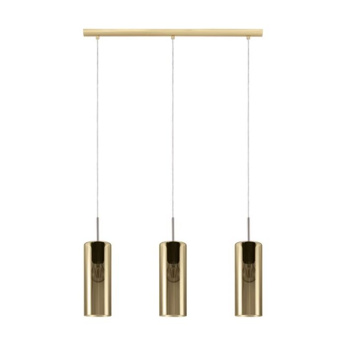 Golden design pendant light glass, Tino