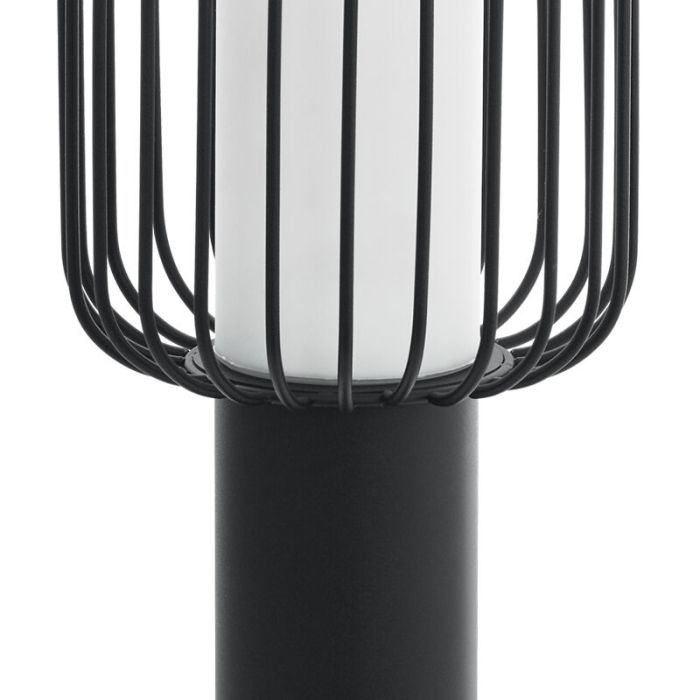 Black modern outdoor light steel, Latife, IP44