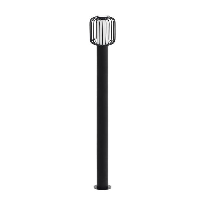 Black modern outdoor light steel, Latife, IP44