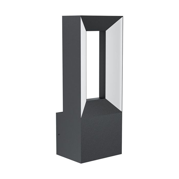 Black modern outdoor light aluminium, Larisa, 5W, 3000K LED, IP44