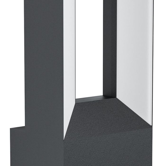 Black modern outdoor light aluminium, Larisa, 5W, 3000K LED, IP44