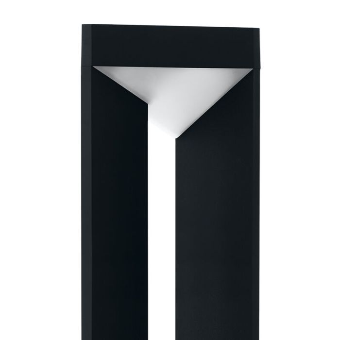 Black modern outdoor light aluminium, Lyke, 10W, 3000K LED, IP54