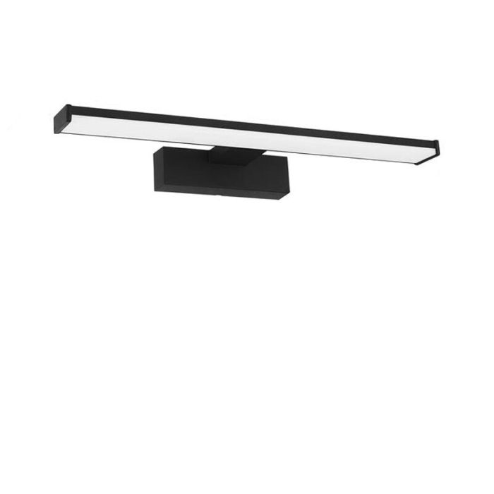 Black mirror lighting plastic, Nancy, 7,4W, 4000K LED, IP44