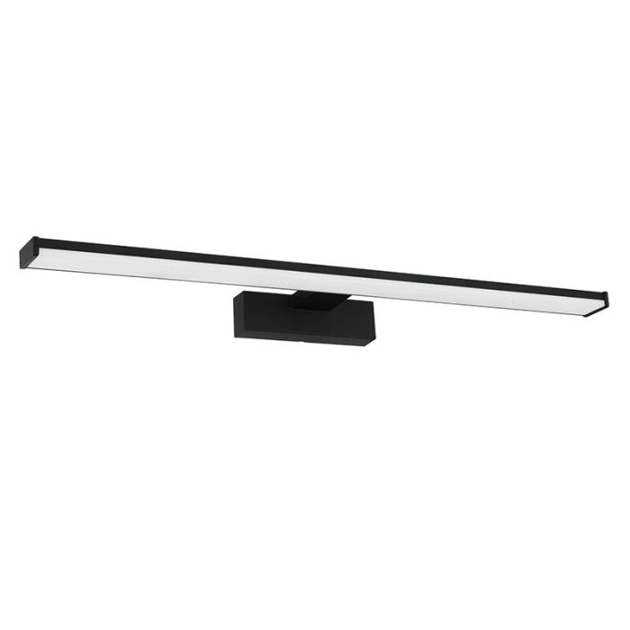 Black mirror lighting plastic, Nancy, 11W, 4000K LED, IP44
