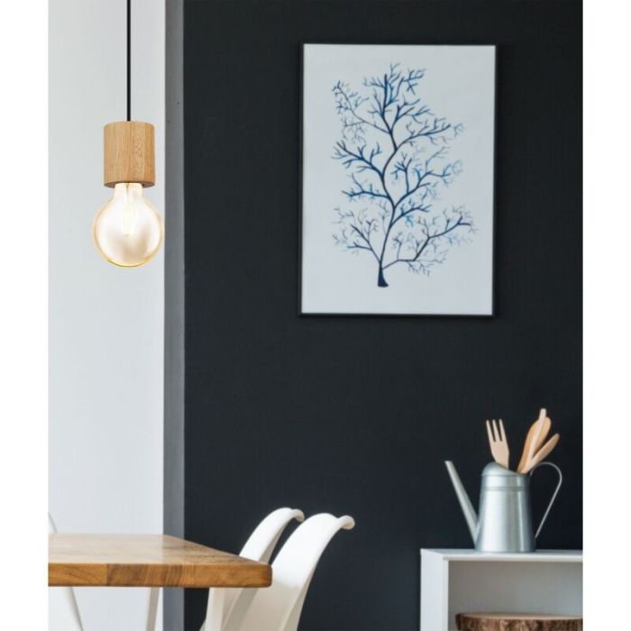 Wooden pendant light, Yannic