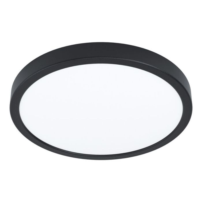 Black ceiling light steel, Pascale, 20W, 4000K LED