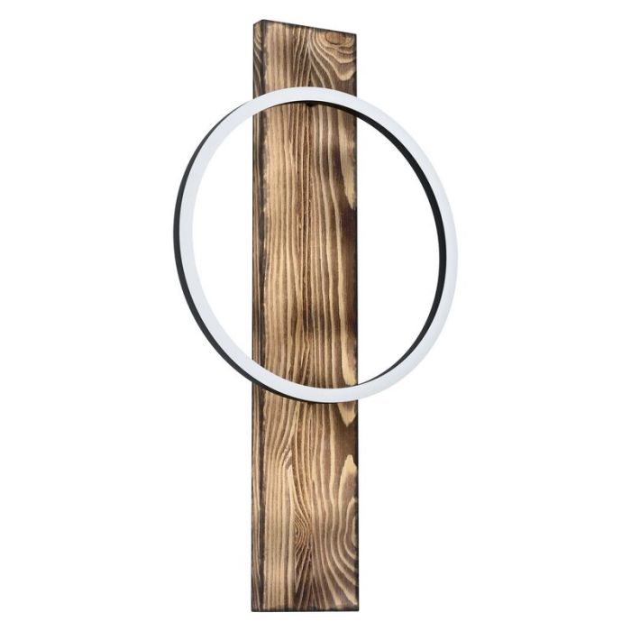 Wood wall light brown, Annebel, 12W, 3000K LED