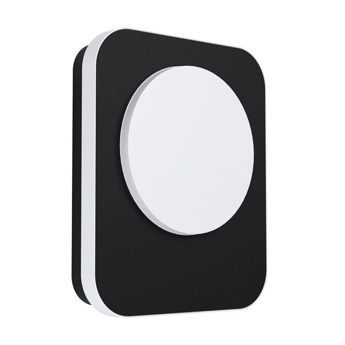 Black modern outdoor light aluminium, Luut, 9W, 3000K LED, IP44