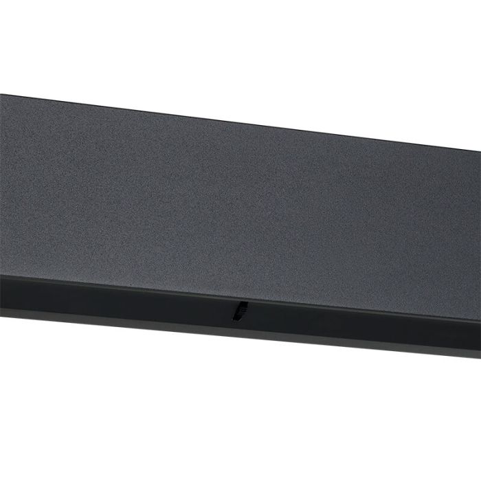 Black modern bathroom wall light aluminium, Rafael, 26,5W, 3000K LED, IP44