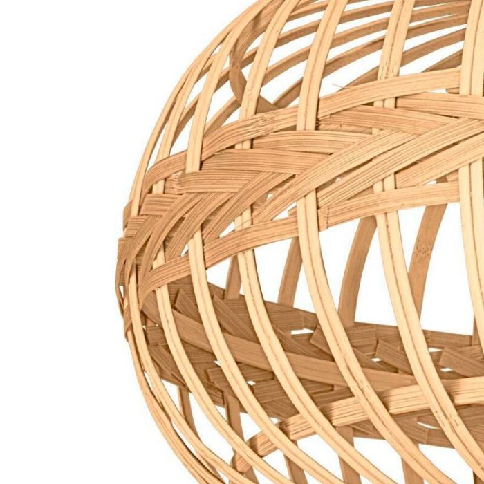 Brown rustic flush ceiling light wood, Firenze