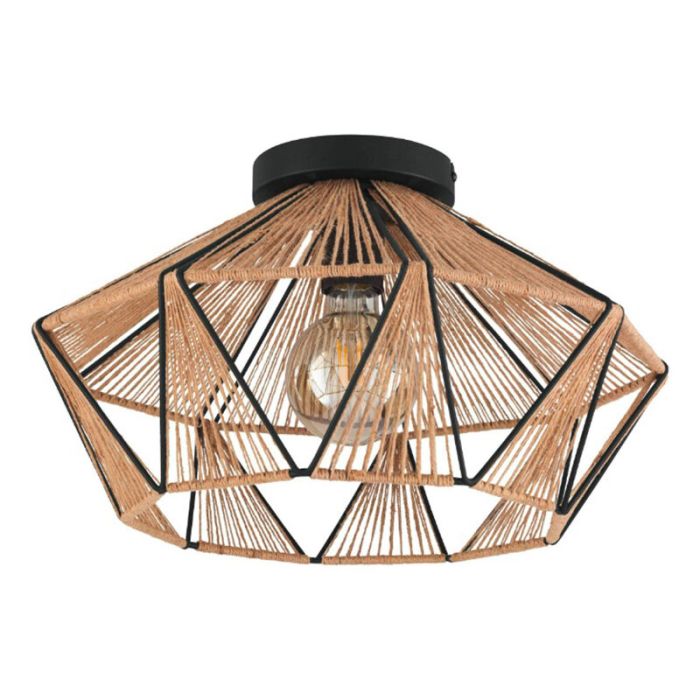 Brown rustic ceiling light steel, Yessica