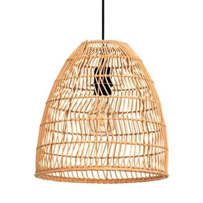 Wood pendant light brown, Wilfried