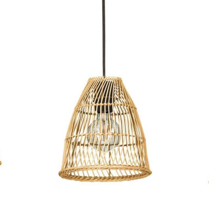 Wood pendant light brown, Wilfried
