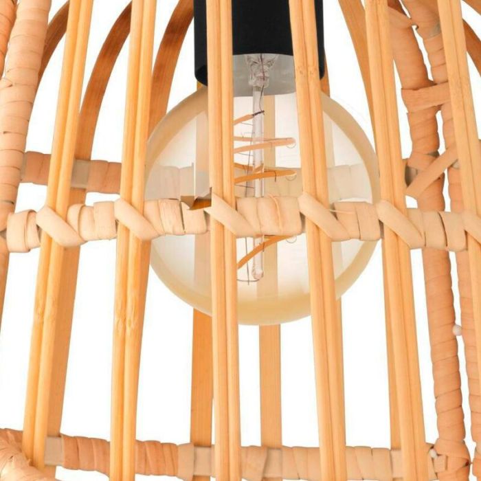 Rattan ceiling light brown, Sicco