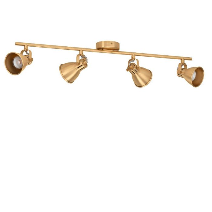 Golden industrial ceiling spotlight aluminium, Tinke