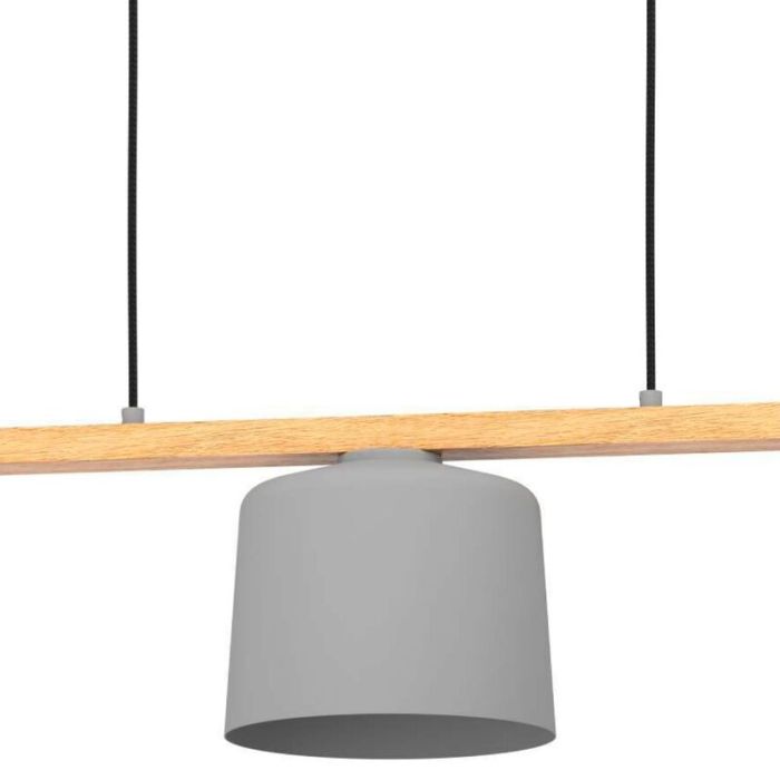 Wood pendant light grey, Jeannot