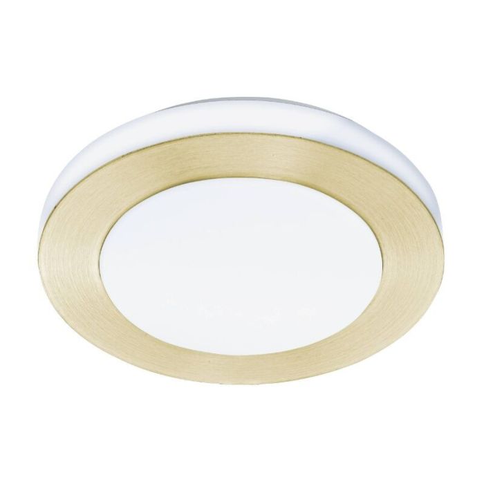 Golden bathroom ceiling light plastic, Amina, 3,6W, 3000K LED, IP44