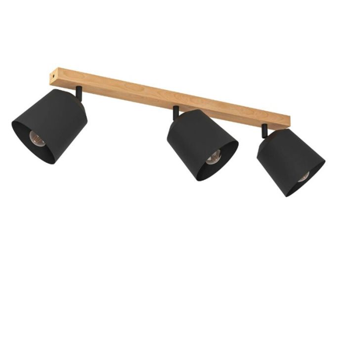 Wood ceiling spotlight brown, Teddy