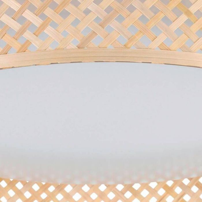 Brown modern flush ceiling light aluminium, Jolene, 24W, 3000K LED