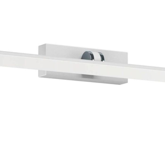 White modern mirror lighting plastic, Keisha, 5W, warm to cold white adjustable LED, IP44, 3-step dimmable