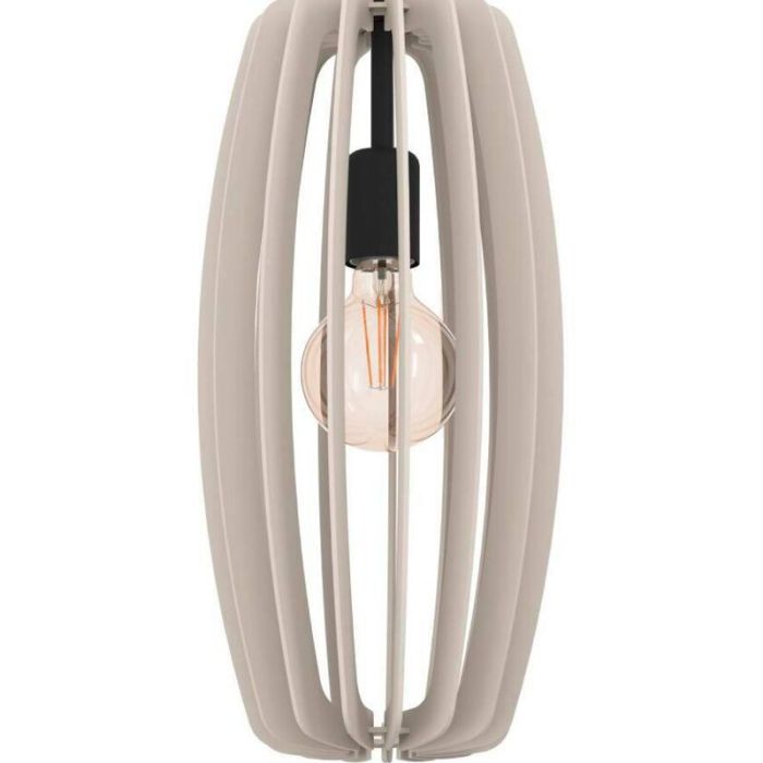 Wood pendant light grey, Wilko