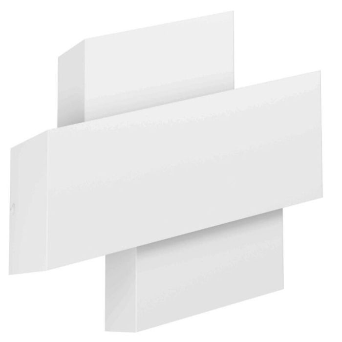 White design wall light aluminium, Kylie
