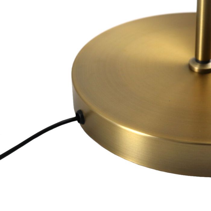Modern reading floor lamp brass, Salvador, 5W, 3000K LED, with switch
