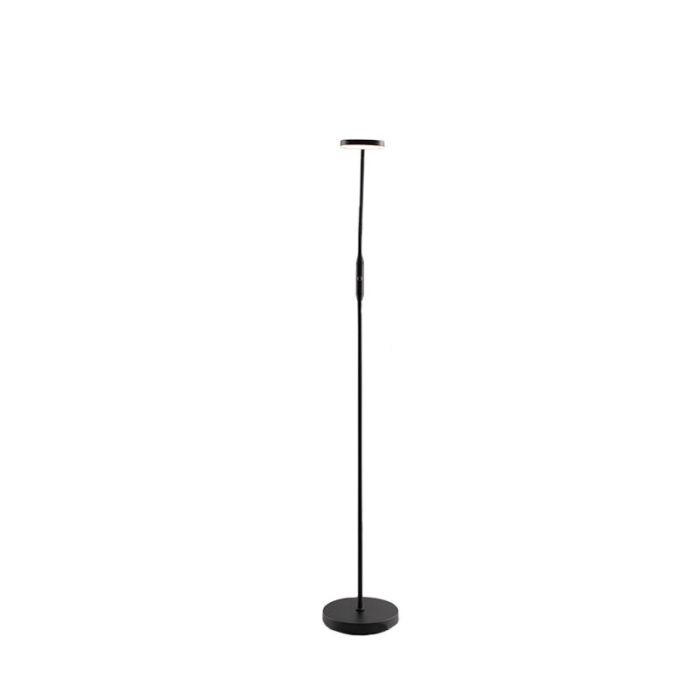 Modern reading floor lamp black, Salvador, 5W, 3000K LED, with switch