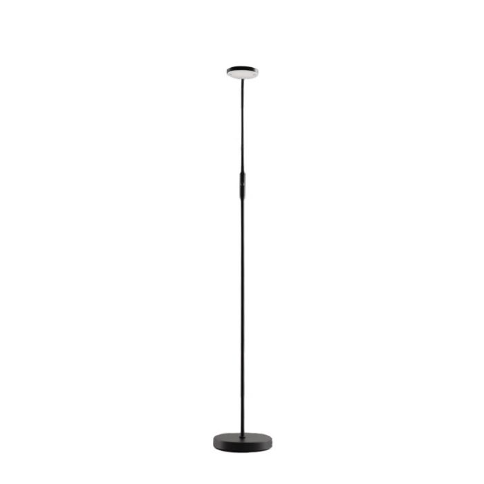 Modern reading floor lamp black, Salvador, 5W, 3000K LED, with switch