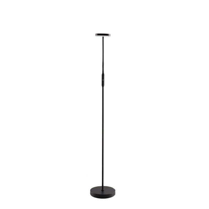 Modern reading floor lamp black, Salvador, 5W, 3000K LED, with switch