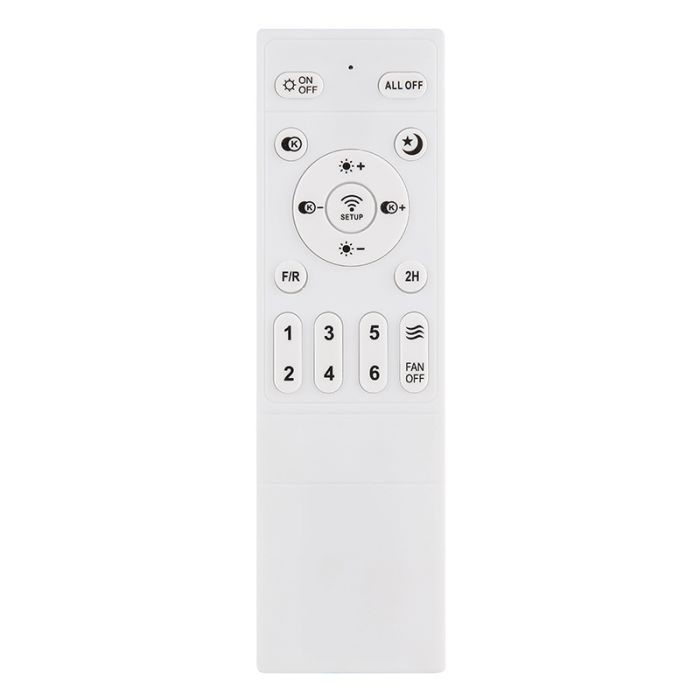 Brown modern ceiling fan metal, Frank, 20W, warm to cold white adjustable LED, with remote control