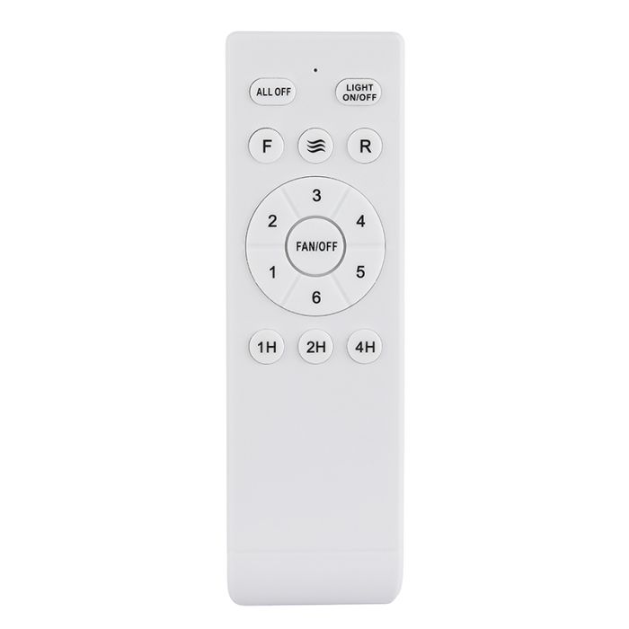 Brown rustic ceiling fan metal, Majda, 22W, white switch LED, with remote control
