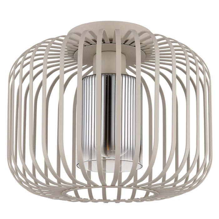 Beige industrial ceiling light metal, Jolanda