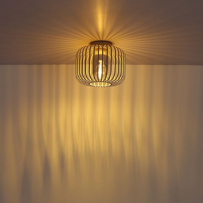 Beige industrial ceiling light metal, Jolanda
